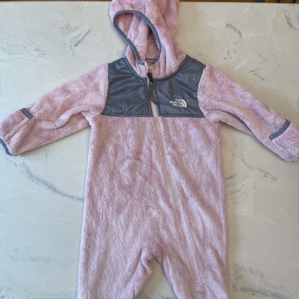 Toddler north face fleece suit